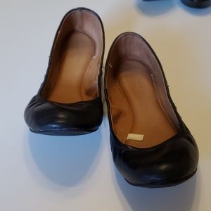 Black flats 8.5